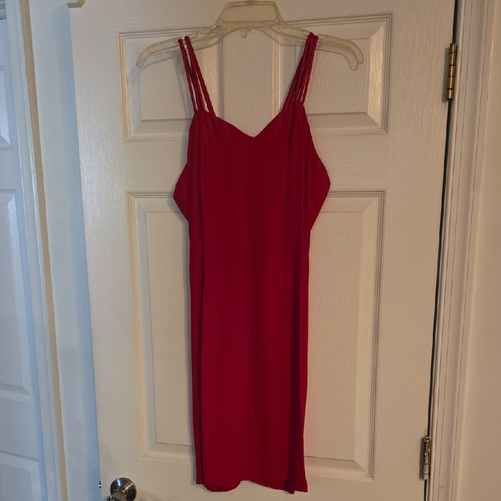 Red Cocktail  Dress